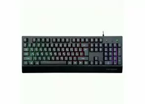 783792 - Клавиатура игровая Гарнизон GK-210G, Rainbow, черный, 104 клавиши, кабель 1.5м, 18454 (1)
