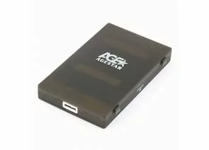 783835 - USB 3.0 Внешний корпус 2.5 SATAIII HDD/SSD AgeStar 3UBCP1-6G (BLACK), 13814 (1)