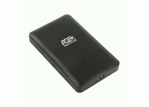 783838 - USB 3.0 Внешний корпус 2.5 SATAIII HDD/SSD AgeStar 3UBCP3 (BLACK) USB 3.0, пластик, черный, 16194 (1)