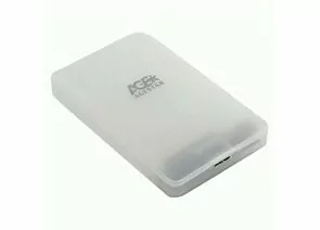 783840 - USB 3.0 Внешний корпус 2.5 SATAIII HDD/SSD AgeStar 3UBCP3 (WHITE) USB 3.0, пластик, белый, 16196 (1)