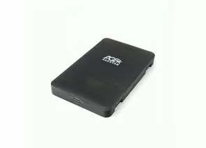 783841 - USB 3.0 Внешний корпус 2.5 SATAIII HDD/SSD AgeStar 3UBCP3C (BLACK) USB 3.0,пласт,чер, безвинт,18796 (1)