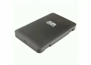 783842 - USB 3.1 Внешний корпус 2.5 SATAIII HDD/SSD AgeStar 31UBCP3C (BLACK) USB3.1, пласт,чер,безвинт,18552 (1)
