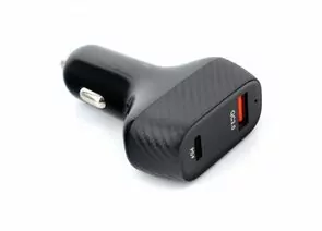 797346 - Авто зарядник/блок пит (прикур.) 12V-5V Cablexpert MP3A-UC-CAR20, USB Type-C+Ty (1)