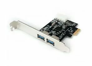 800305 - Контроллер USB Gembird SPCR-01, в PCI, порты: 2 внешн. USB 3.0 (1)