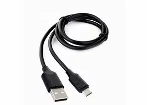 771085 - Дата-кабель USB(A)шт. - microUSBшт. Cablexpert серия Classic 2, 2,4A, 1м, черный, кор, подвес,17915 (1)