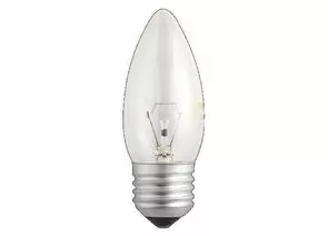 165940 - Лампа накаливания Jazzway B35 E27 60W свеча прозрачная (1)