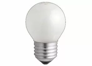 165951 - Лампа накаливания Jazzway P45 E27 60W шар матовая (1)