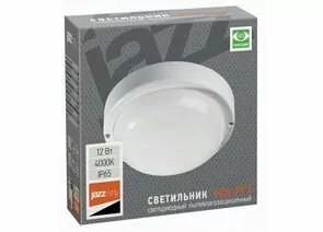 769980 - Jazzway св-к св/д IP65 12W (900lm) 6500K 155x50 круг белый 6K PBH - PC2-RA 12W (компакт) .5032286 (1)