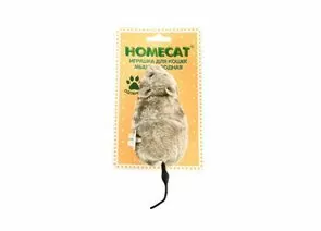 805764 - Игрушка для кошек Мышь заводная 7*15см HOMECAT YT98215 (1)