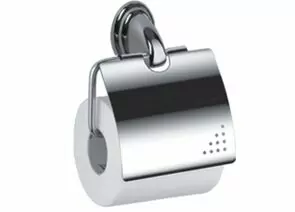803318 - Haiba Держатель д/туалетной бумаги с крышкой настенный, хром, HB1503 (1)