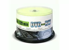 786243 - К/д DVD-RW Mirex 4,7 Гб 4X Cake box 50 (300!) (1)
