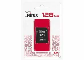 787362 - Флэш-карта (памяти) SDХC MIREX 128GB (UHS-I, class 10) (1)