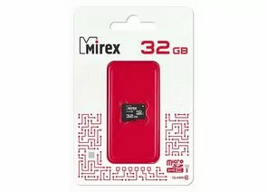 787367 - Флэш-карта (памяти) microSDHC MIREX 32GB (UHS-I, U1, class 10) (1)