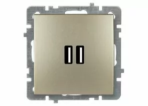 778440 - Nilson TOURAN-ALEGRA-THOR мех. роз. USB (зарядка 2,1А, 2 порта), , золото 24150481 (1)