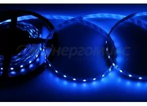 607926 - Neon-night св/д лента открытая, 10мм, IP23, SMD 5050, 60 LED/m, 12V, синяя, 5 м, 141-463 (1)