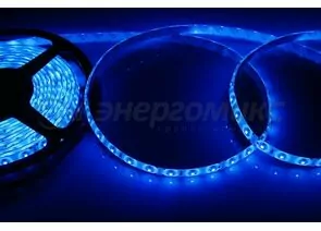 607955 - Neon-night св/д лента силикон, 8мм, IP65, SMD 3528, 60 LED/m, 12V, синяя, 5 м, 141-353 (1)