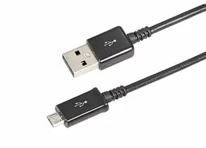 608008 - Кабель USB(A)шт. microUSBшт. длинный 1М черный REXANT (20!) 18-4268-20 (1)