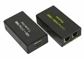 611856 - Удлинитель HDMI на 2 кабеля кат. 5е/6 (Передатчик+приемник), 17-6906 (1)