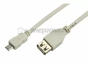 612307 - Кабель USB(А)гн. - micro USBшт 0.2M REXANT цена за шт (10!), 18-1161 (1)