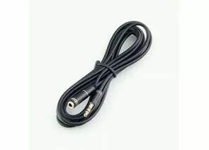 758919 - Аудио кабель удлинитель для наушников Jack3,5шт - Jack3,5гн. Cablexpert, черный, 2м, блистер (1)