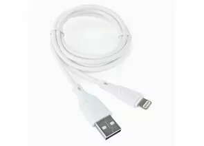 771091 - Дата-кабель USB(A)шт. - 8pin шт.(iphone) Cablexpert серия Classic 1, 2.1A,1м,белый,кор.,подвес,17895 (1)
