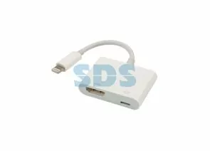 792657 - Переходник 8pin шт. (lighting/iphone) - HDMI гн.+8 pin (lighting) гн. Rexant, 18-4152 (1)