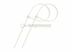 606975 - PROconnect хомут нейлоновый 400х4,8 белый (уп. 100шт., цена за уп.) (10!) 57-0400 (1)