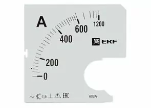676648 - EKF Шкала сменная для A961 500/5А-1,5 PROxima s-a961-500 (1)