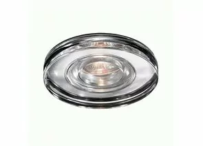 705024 - NOVOTECH 369883 NT14 391 прозр. встр. св-к IP54 GU5.3 50W 12V AQUA 11*11 (1)