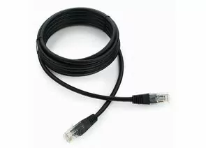 711935 - Cablexpert патч-корд UTP cat5e, 3м, литой, многожильный (черный) (1)