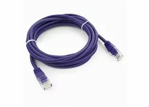 711936 - Cablexpert патч-корд UTP cat5e, 3м, литой, многожильный (фиолетовый) (1)