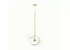 725447 - ODEON LIGHT 4640/12LB ODL20 9 золотой/прозрачный Подвес LED 4000K 12W 220V BUBBLES (1)