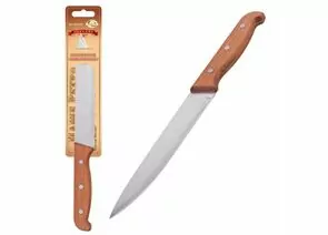 810023 - Нож универсальный Наше Ретро лезвие 16,5см, ручка дерево, МТ57-87 Мультидом (1)