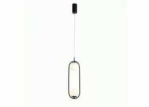 790881 - ST LUCE Подвес св/д 2x8W(1248lm) 4000K 130x165x600 Черный/Белый IP20 SL395.403.02 (1)