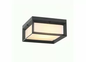 791513 - ST LUCE св-к уличный/садовый потолочный LED 12W 3000K 270x270x130 Черный/Белый IP20 SL077.402.01 (1)