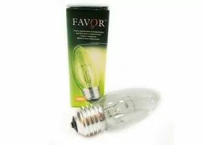 427108 - Лампа накаливания Favor B36 E27 40W свеча прозрачная (Калашников) (1)
