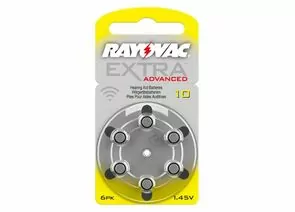 344045 - Элемент питания RAYOVAC Extra ZA10 BL6 (1)