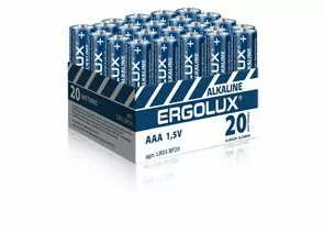 810207 - Элемент питания Ergolux LR03/286 БОКС20 ПРОМО (1)