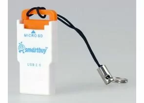 650330 - Картридер MicroSD Smartbuy, оранжевый (SBR-707-O) (1)