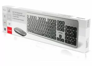 724059 - Комплект клавиатура+мышь Smartbuy 233375AG-GK серо-черный (SBC-233375AG-GK)/10 (1)