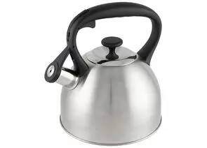 812981 - Чайник со свистком POESIA, 2,5л, нерж.сталь, матовый, 985617 Mallony (1)
