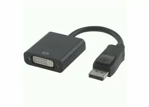 710508 - Переходник DisplayPortшт. - DVIгн. Cablexpert A-DPM-DVIF-002, 20M/19F, черный, пакет (1)