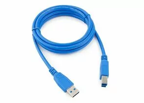 711322 - Кабель USB(A)шт. 3.0 - USB (B)шт. Pro Cablexpert, 1.8м, экран, синий, пакет (1)