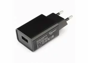 731004 - Сет. адаптер/зарядник/блок пит. 220V-5V Cablexpert MP3A-PC-21 100/220V-5V USB 1 порт, 1A, черный (1)
