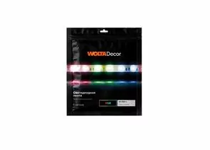 809002 - WOLTA Decor лента св/д 12V 14.4W/m 60Led/m IP20 RGB 5м 10мм WLS5050-14,4W/RGB/12H60-01 (1)