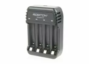 766453 - Зарядное устройство ROBITON Smart4 C3 для 1-4 аккумуляторов R6/R03, Ni-Zn, Ni-MH, Ni-Cd, 17262 (1)