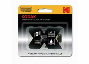 814507 - Сменные кассеты для бритвы Premium Razor 3 лезвия (2шт/уп, цена за шт) (814510, 785898) 5116 Kodak (1)