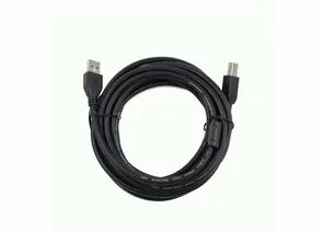 711320 - Кабель USB(A)шт. 2.0 - USB (B)шт. Pro Cablexpert, 3м, экран, 2феррит.кольца, черный, п (1)