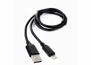 771094 - Дата-кабель USB(A)шт. - 8pin шт.(iphone) Cablexpert серия Classic 2, 2.1A,1м,черн, кор.,подвес,17901 (1)
