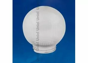 460967 - Uniel рассеиватель резьбовой шар призма/прозрачный d=15см, САН-пластик UFP-P150A CLEAR (1)